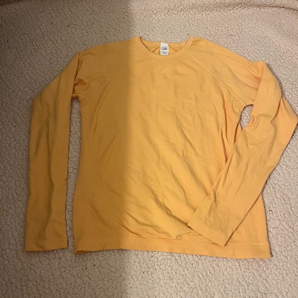ATHLETA GIRL long sleeve workout top
